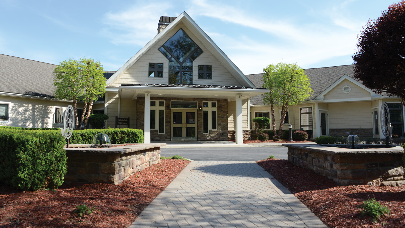 Main Entrance Kaplan Family Residence