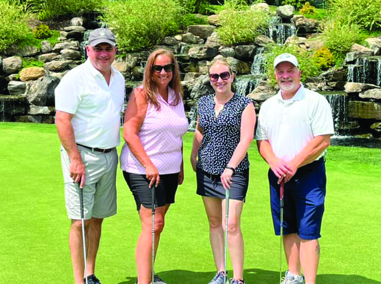 Mid-Hudson FCU golf foursome